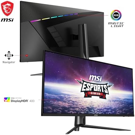 MSI MAG401QR 40” 1ms 155Hz 3440X1440 21:9 Adaptive Sync IPS UWQHD Gaming (Oyuncu) Monitör - Görsel 5