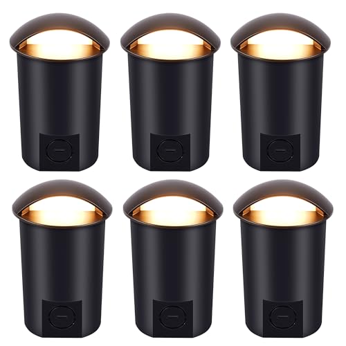 CLOUDY BAY [6 Pack] 5W Well Lights Low Voltage Landscape