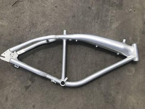 Gas Bike Frame 3.4L,Felt Faker Motorized Frame 3.4L Tank Brushed Alum