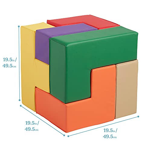 ECR4Kids SoftZone Brainy Puzzle Set