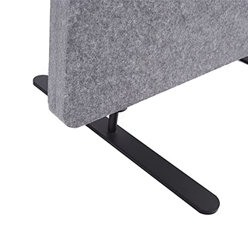 Refocus™ Raw Freestanding Acoustic Room Divider 3 Pack – Reduce Noise And Visual Distractions With This Lightweight Room Separator (Castle Gray, 24" X 62") #TOP3