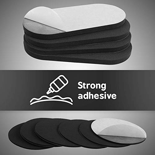 10 Pack Bass Drum Patch, Pedal Patches and Drum Pads, Water and Weather Resistant, Neoprene Rubber, Durable and Strong Adhesive Made in USA (10 Pack) - Thumbnail 6
