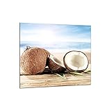 PRODUIT : Dosseret de cuisine 1 pièce en verre de sécurité. Surface facile à entretenir disponible en de nombreuses couleurs et décorations différentes.