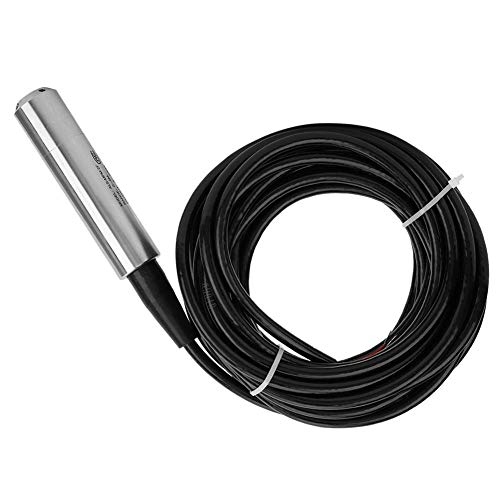 DC24V 4-20mA Throw-in Type Liquid Level Sensor for Detecting 0-5 Meters Range 8 Meters Cable (8 Meters Cable)