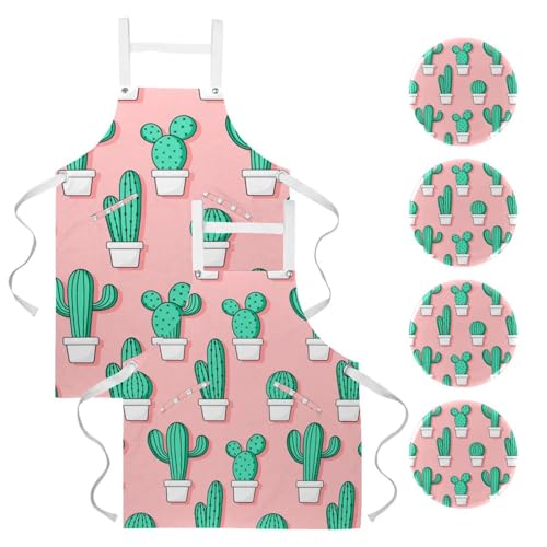 Tablier de cuisine lot de 2 pour pâtisserie et nettoyage de la maison