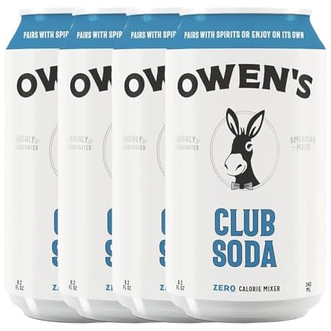 Owen's Craft Mixers Club Soda 4 Pack Cover