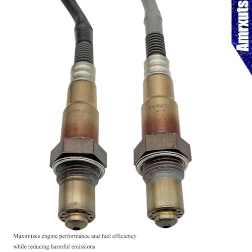 Sensor de oxígeno 5 cables Amrxuts para BMW 2 piezas miniatura 5