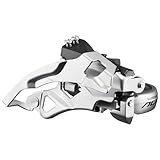 2016 SHIMANO Alivio FD de T4000 desviador Top Swing 9 Compartimento de Plata Acabado 63 – 66 ° ángulo de Cadena puntales 2016 Mountain Bike