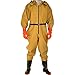 GDYJP Waders Full Corps Pêche Waders for Hommes avec Bottes Inondation d'urgence Étanche (Color : Yellow, Size : 42 EU)