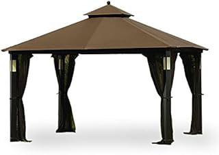 Grand Resort Audio Gazebo Replacement Canopy Top Cover - RipLock 350