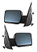 DEDC Towing Mirrors Ford F150,Ford Tow Mirrors,2007-2014 Pair Power Heated,Turn Signal Lights,Back Reflector 2007 2008 2009 2010 2011 2012 2013 2014