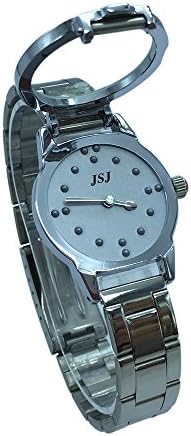 Tactile Braille Watch for Blind People or The Elderly Grey Dial (for Woman)