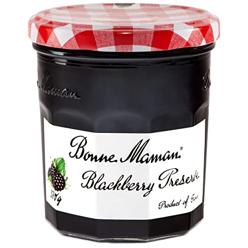 Image of Bonne Maman Blackberry Preserve Marmalade Fruit Jam, 13 oz ℮ 370 g