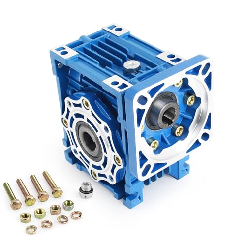 CNCTOPBAOS NMRV040 Worm Gearbox 10:1 for Nema34 Motors