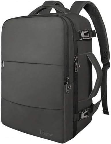 Taygeer Ryanair Handgepäck 40x30x20 Rucksack Handgepäck Reiserucksack | Ryanair Rucksack für Herren und Damen, 24L Reiserucksack für 15,6 Zoll Laptop für Flugzeug, Business, Uni, G