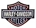Harley-Davidson Neon Design Embossed Bar & Shield Tin Sign, 19 x 12 in 2011381