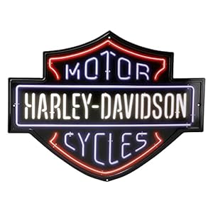 Harley-Davidson Embossed Tin Sign, ...