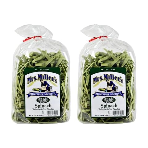 Mrs. Miller's Spinach Noodles 14 Ounce (Pack of 2) Cover