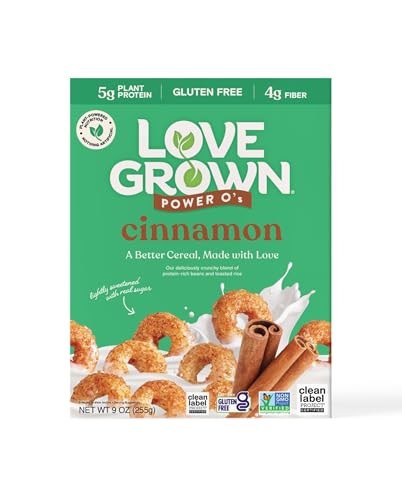 Love Grown Foods Power O's Cereal