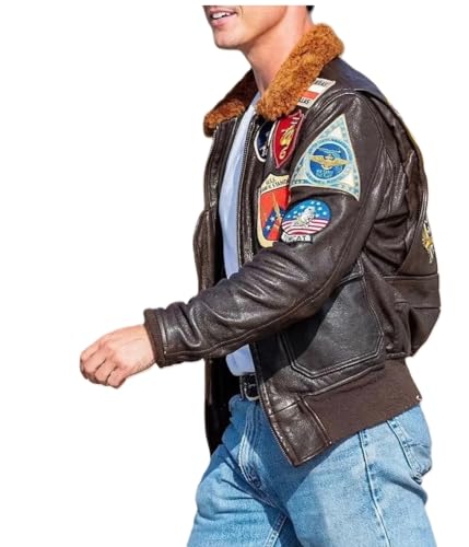 Navy G1 Jacket Tom Cruise Top Fighter Bomber Leather Jacket Aviator MA 1 Air Force Military Army2