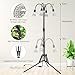 SANSI Upgraded 120W Grow Light with Adjustable Tripod Stand, 5000K 660nm Full Spectrum 900W Equiv. LED Floor Plant Light for Indoor Plants, Grow Lamp with Replaceable Bulbs for High PPFD Growing