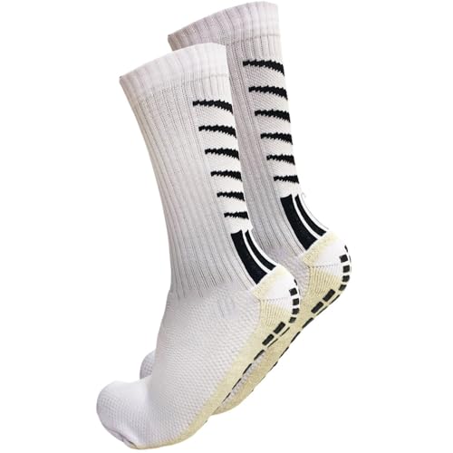 Kit Meia Antiderrapante E Canelito Meião Cortado Sem Pé Grip - Branco