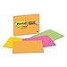 Post-it Notes Super Sticky Meeting Notes in Rio de Janeiro Colors, 8 x 6, Lined, 45/Pad, 4 Pads