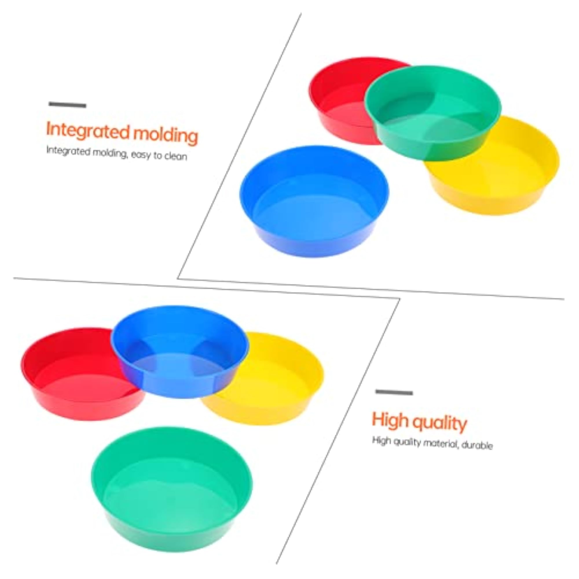 8pcs Art Mixing Bowls and Palette Set for Painting