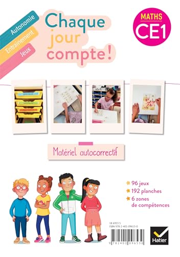 Chaque jour compte - Maths CE1 Ed. 2023 - Les ateliers : jeux autocorrectifs