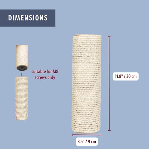 Trixie Poteau de Rechange, ø 9 cm/30 cm/Taille de fil M8 – vue 6