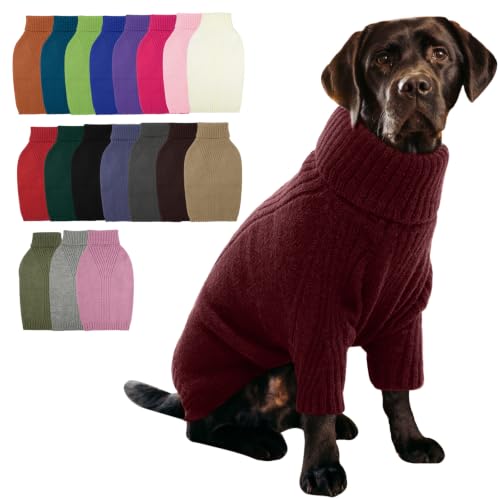 IECOii XXXL Dog Sweater,Warm Dog Sweaters for Extra Large Dogs Girl Boy
