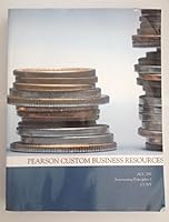Pearson Custom Business Resources ~ Accounting Principles 1 ACC 250 CUNY 1269246607 Book Cover