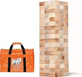 Jenga GIANT - Hardwood Blocks - Stacks to Over 5 feet - Officially Licensed - JS7