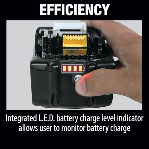 Image of Makita BL1840BSC2 18V LXT Lithium-Ion Battery and Charger Starter Pack (4.0Ah) | 4.0Ah battery