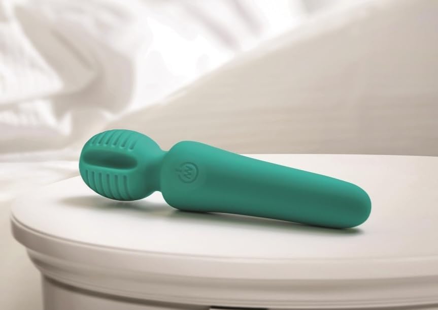 Personal Massager, Silicone, Waterproof, Mint Green