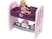 Smoby-Cuna Colecho 2-en-1 Baby Nurse para muñecos bebé 220355, Color Morado