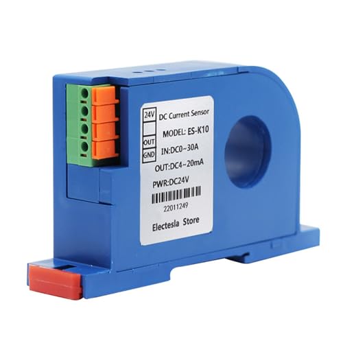 Transmisor de corriente alterna 0-400A AC con orificio de 22mm y salida analógica de 4-20mA 2