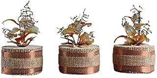 ''Handmade''Xmas decoration, Set of 3 decorative rustic ornement cedar log, Wooden Christmas decor, Xmas centerpiece decor, Christmas ornement