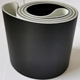 PVC-Förderband, schwarz, matt, 35,5 cm breit, 6,09 m lang, robustes Material für Garagenproduktion für optimale Effizienz