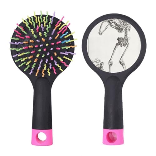 Brosse à cheveux démêlante fini les tiraillements grâce à la base coussin pneumatique