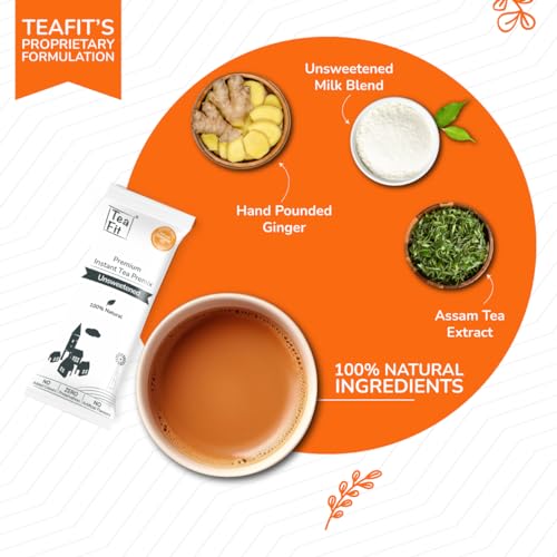 Té instantáneo de jengibre sin azúcar pack 20 sachets miniatura 3