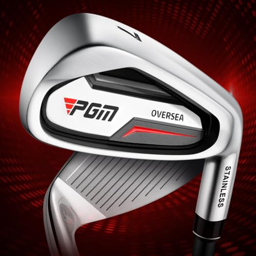 Praworęczne żelazko golfowe leworęczne #7 Single Stick Practice Aid Carbon Steel Shaft dla początkujących Mężczyźni Kobiety Swing Training Equipment z piłką i koszulkiem