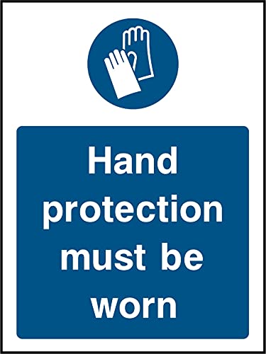 Protection des mains doit être portée panneau rigide pour éviter les accidents