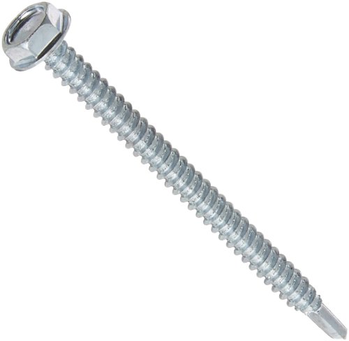 Tornillo autoperforante acero zinc hexagonal 2.5 pulg x50 miniatura 1