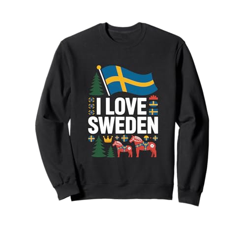 I Love Sweden Flag Dala �n�̖� �g���[�i�[