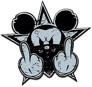 Finest-Folia naklejka retro, vintage, Old School Ace, kult, rockabilly (#21 Gangster Mouse)