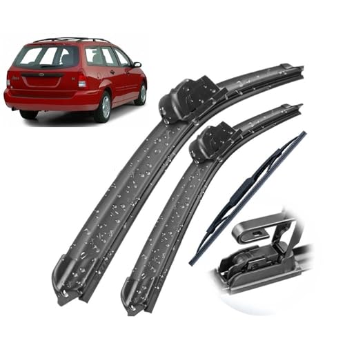 Brosses de pare-brise aérodynamiques pour Ford Focus MK1 avec balayage silencieux