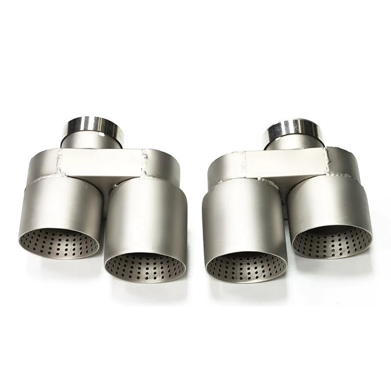 Tuyau d'échappement pour BMW G20 G21 330i 320d embout quadruple silencieux de remplacement