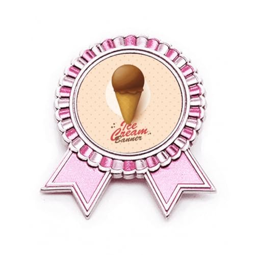Médaille Rose Winner Award souvenir en métal idéal pour cadeau de tournoi