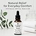 Organic Yeast Infection Relief Oil - Cinnamon, Clove & Sea Buckthorn Blend for Fast Itch & Discharge Relief - Natural, Non-Greasy Formula Hand Made in Florida
